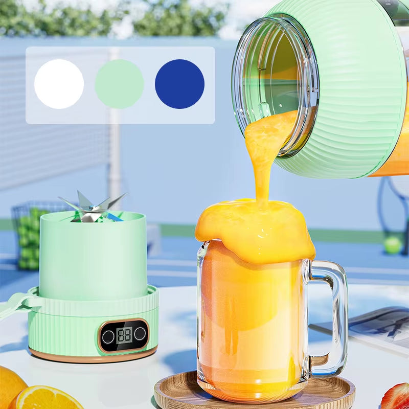 Multifunctional Portable Juicer Cup with Digital Display USB Fruit Mixers Juicers Electric Juicer Blender Fruit Juicer Cup
