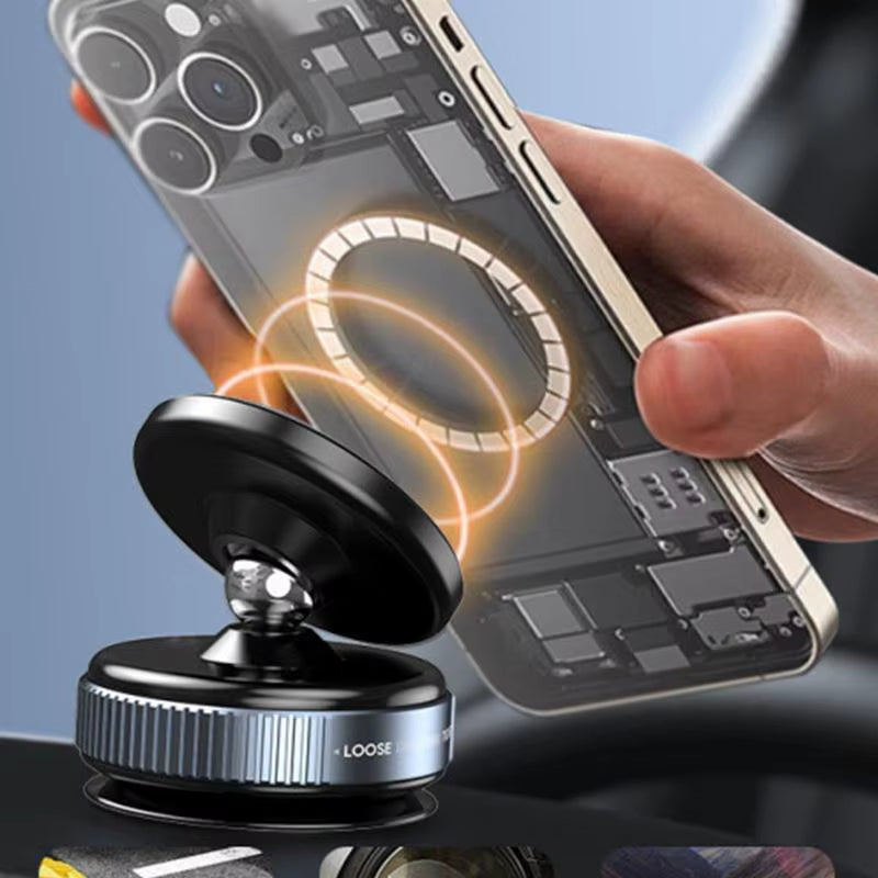 Support magnetique pour voiture accessoires, Cell Phone Holder for Car Phone Holder Magnetic Cell Phone Holder Suction Cup General Smartphone Bracket Automobile Accessories