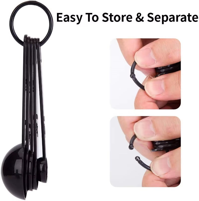 5/10Pcs Kitchen Measuring Spoons Teaspoon Coffee Sugar Scoop Cake Baking Flour Measuring Cups Kitchen Cooking Tools