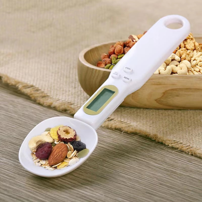 500G/0.1G Portable LCD Digital Kitchen Scale Measuring Spoon Gram Electronic Spoon Weight Volumn Food Scale New High Quality