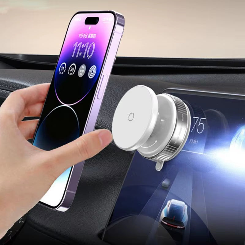 Support magnetique pour voiture accessoires, Cell Phone Holder for Car Phone Holder Magnetic Cell Phone Holder Suction Cup General Smartphone Bracket Automobile Accessories
