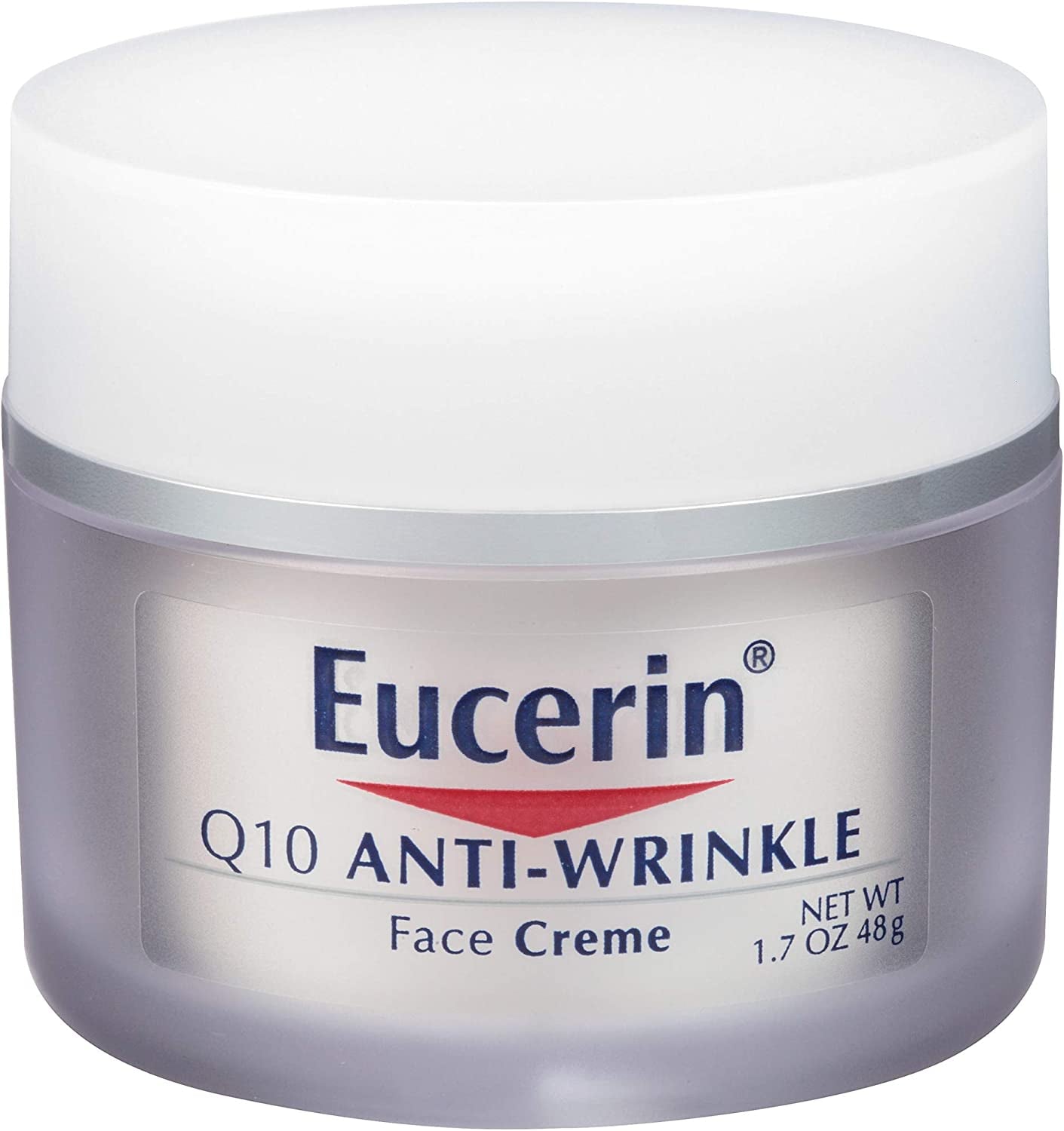 Eucerin Crème Anti-Rides Pour Le Visage - Pour Peaux Sensibles - Avec Coenzyme Q10 - 48 G