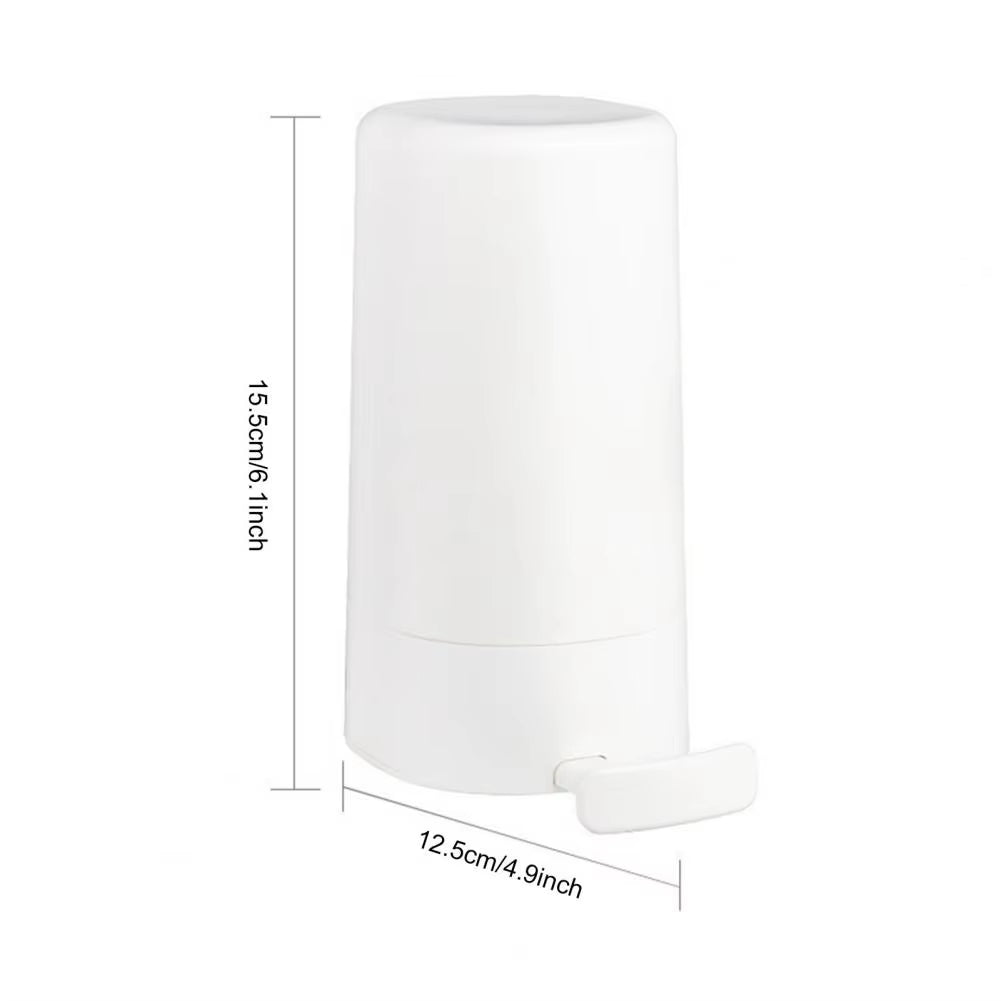 Wall Mounted Shower Soap Dispenser Moisture-Proof Soap Container with Lid Manual Soap Grinder Adjustable Bathroom Kitchen Box